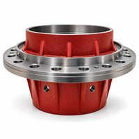 Pièces mécaniques en fonte pour support de moyeu de roue de camion, services de moulage sous pression personnalisés pour les pièces de moyeu de roue en fonte, modèle disponible