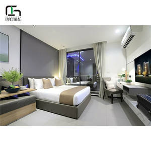 Oem के थोक फैक्टरी 5 सितारों Melamine मलेशिया आधुनिक होटल बेडरूम फर्नीचर - Product Image 2