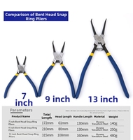 Set Tang Multifungsi Baja Karbon Tinggi Metrik DIY untuk Memotong Circlip OEM - Laris Terjual
