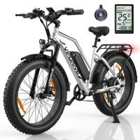 Vélo Électrique Tout-Terrain My Store EU 500W/750W, Vitesse 45KPH, Pneus Larges 24*4'', Batterie 48V 13AH, VTT Longue Portée pour Femmes, Cadre Élevé, 0.0 lb