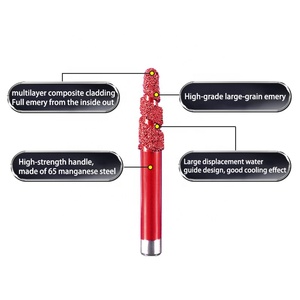 Mũi Khoan Đá Thiêu Kết Hàn Công Cụ Máy Cắt Ốp Tổng Hợp Nhiều Lớp Đá Granit Dụng Cụ Máy Khắc Đá <span class=keywords><strong>CNC</strong></span> - Product Image 1