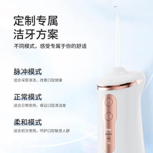 X8 Electric <b>Water</b> <b>Flosser</b> 240Ml Detachable Tank 3 Pressure Levels Rechargeable Portable Oral Hygiene Device - Product Image 2