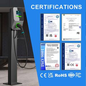 Station de recharge commerciale déconnectée 4G pour maison et voiture, compatible OCPP IEC61851, 48A, ETL, 7kW-22kW, avec équilibrage de charge et paiement par <span class=keywords><strong>carte</strong></span> de crédit - Product Image 6