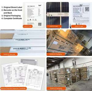 Sunplus Optimum Inc Off-grid <b>Solar</b> <b>System</b> SR4-72HNH 580W Bifacial Tier 1 <b>Solar</b> Battery Storage 23.4% Efficiency Residential - Product Image 5
