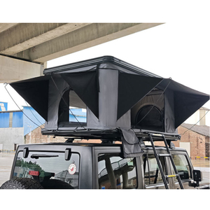 Boîte de tente à coque dure durable pour Jeep Tente de <span class=keywords><strong>toit</strong></span> de voiture de camp à ouverture latérale avec auvent pour le <span class=keywords><strong>camping</strong></span> tout-terrain 4X4 - Product Image 5