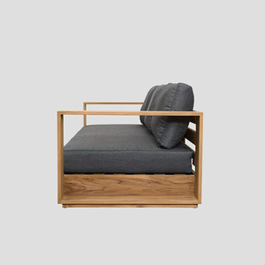Meubles d'extérieur en teck massif de haute qualité, imperméables, ensemble de canapés pour hôtel, patio, jardin, cour, parc, usage de loisirs - Product Image 5