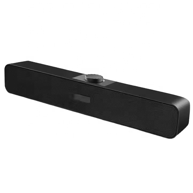 USB 2.0 Home Theater Sound Bar System with RGB LED Lighting Surround Sound for TV and Computer Compatible with Laptop