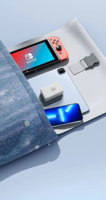 Adaptor Daya Pengisian Cepat Piva SUN Usb Type-C PD3.0 65W GaN 3 Port untuk Ponsel, Tablet, Laptop