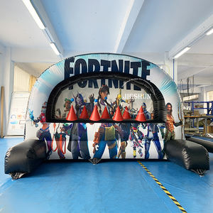 Jeu <span class=keywords><strong>de</strong></span> tir à l'arc gonflable avec ballon héro noir, personnalisé, d'extérieur, nouvelle collection - Product Image 2