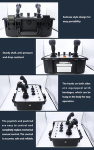 NMDZ-001 Control Remoto Hidráulico Inteligente de 5 Palancas, Resistente, Duradero, con Funciones Personalizables, Cable Impermeable con Alcance de 225m - Product Image 4