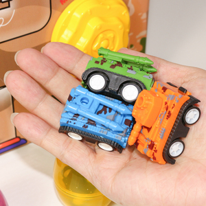 BEFLY Carro Armato a Retrocarica in Metallo e Plastica, Macchina Sorpresa con Uova, Certificato Sicuro, Regalo per Bambini - Product Image 5