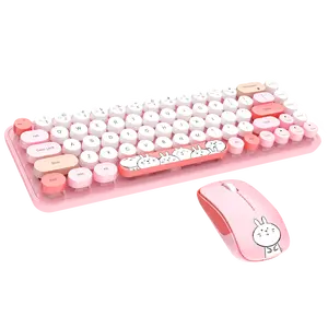 SQT SMK-676367AG Nova combinação elegante de teclado e mouse sem fio MINI 2.4G