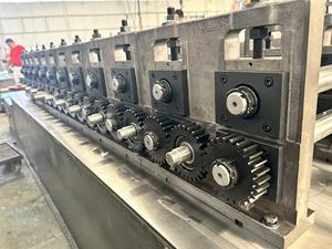 Il rotolo del canale divisorio 2-in-1 CU che forma la macchina produce 2 prodotti delle mattonelle - Product Image 4