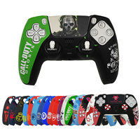 Fußballverein Benutzerdefiniertes Design Bedruckte Silikon-Schutzhülle für Sony PlayStation 5 PS5 DualShock Spielcontroller