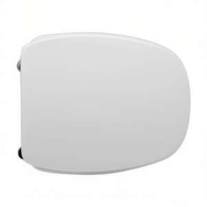 Asiento de inodoro para Pozzi Ginori Italica Duo Meta Forma 3, blanco, con bisagra de bucle, 50.5 cm de largo, 37.5 cm de ancho - Product Image 3