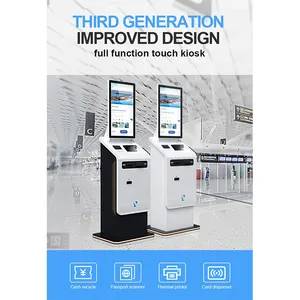 Kiosk Payment Machine Crtly Self Service Coin Cash Change Machine Currency Exchange ATM Automated Foreign Currency Exchange Machine