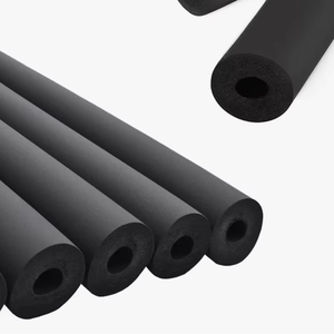 Tube en mousse Rubatex d'isolation thermique, mousse à cellules fermées élastomère NBR/<span class=keywords><strong>PVC</strong></span>, isolation de <span class=keywords><strong>tuyau</strong></span> flexible - Product Image 1