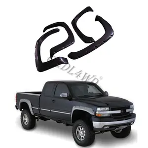 gzdl4wd cover Trim Kit Wheel Arch Cover body kit Fender Flare for silverado1500 2500 3500 07-13