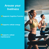 Capsules de L-Méthylène Bleu Naturel pour la Santé Cellulaire, Étiquette Personnalisée, Capsules de L-Méthylène Bleu, Fournisseur OEM ODM d'Emballages Personnalisés