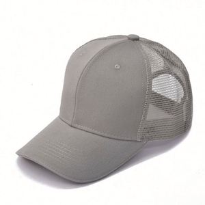 Gorras de Béisbol de Malla con Visera Curva de Color Sólido, Personalizables con Logotipo, para Promociones, Venta al Por Mayor, Entrega Rápida - Product Image 5