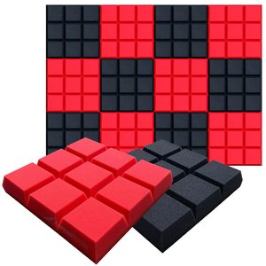 Série <span class=keywords><strong>BONNO</strong></span> pour studio et enregistrement à domicile Décoration murale Insonorisation Panneaux de mousse acoustique Mousse d'isolation acoustique - Product Image 1