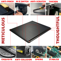 Couverture de benne électrique rétractable de qualité supérieure pour GMC Sierra Silverado F150 Ram 1500 Tundra Hilux Ranger