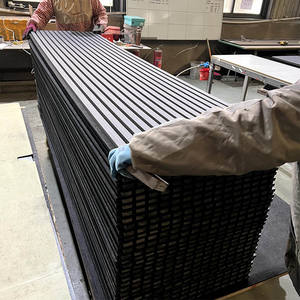 Panneaux muraux insonorisants écologiques E0 Akupanel, design 3D, utilisés dans les bureaux, fibres de polyester, MDF, 5+ ans - Product Image 5