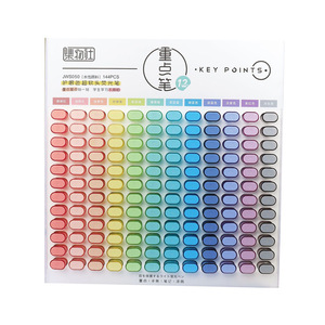 Lot de stylos surligneurs HP7260 pour correction de couleur, à pointe inclinée, taille standard, pour journalisation, marquage et gribouillage - Product Image 5
