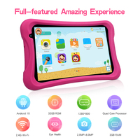 PRITOM L8K Tablet Belajar Anak-anak, Tablet Android Mainan Bayi Tablet Pc Pendidikan Wifi 8 Inci Tab Anak-anak