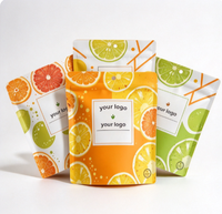 Sachet Doypack Personnalisé Refermable de Qualité Alimentaire avec Fermeture Éclair pour Emballage de Snacks, Poudres, Lessive, Arômes et Grains
