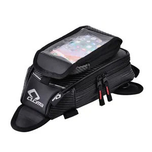 Cucyma Fashion Geometric Sport Fuel moto impermeabile Drop Leg Bag borsa serbatoio moto con telefono Touch Screen