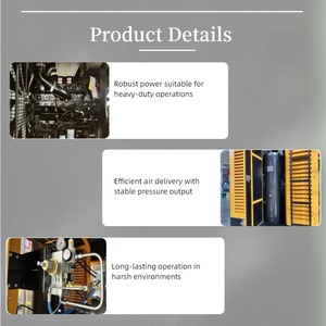 Máy nén khí DIESEL di động di động hiệu quả cao 3, 5m ³/PHÚT 7bar cho các thành phần cốt lõi động cơ xây dựng và khai thác - Product Image 2