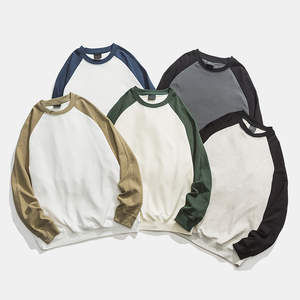 Sudadera Oversize Estilo Urbano con Mangas Raglán, 80% Algodón, 20% Poliéster, Impresión de Logotipo Personalizado, Sudadera Unisex Casual para Hombre - Product Image 4