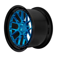 Jantes forgées sur mesure 2 pièces, concaves profondes, 5x114.3 120 127 ET20, compatibles Tesla Chevy Corvette C8, en alliage d'aluminium
