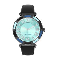 Reloj inteligente Ultra-clear Fashion para mujer P61, pantalla HD de 1,27 pulgadas, frecuencia cardíaca, Bluetooth, llamadas y música, reloj inteligente para mujer para Android iOS
