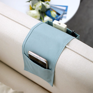 Sofa Armrest Organizer Remote Control Holder Magazine Storage Basket Bed Couch Chair Arm <strong>Bedside</strong> <strong>Caddy</strong> for TV Remote Control - Product Image 3