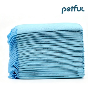 Ventes en gros de coussinets absorbants pour animaux de compagnie, épais, grande capacité d'absorption, non tissés, absorption instantanée, imperméables, jetables, pour chiots, taille S M L XL - Product Image 2