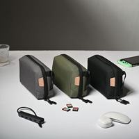 Sac de Voyage Homme/Femme Pliable 180° avec Fermeture Éclair, Organisateur d'Accessoires Grande Capacité en Polyester, Design Tendance et Léger