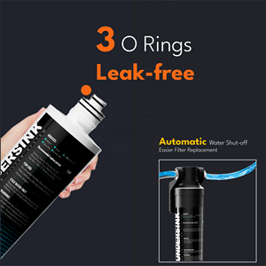 3 O anello sotto il lavandino filtro a carbone attivo depuratore d'acqua per il collegamento diretto al filtro del <span class=keywords><strong>rubinetto</strong></span> della cucina - Product Image 4