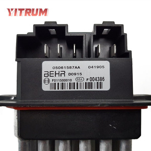 ตัวต้านทานมอเตอร์โบลเวอร์ OEM 05061587AA สำหรับรถจี๊ปแรงเลอร์ 07-18 อะไหล่เปลี่ยนพัดลมฮีตเตอร์ - Product Image 4