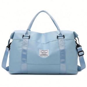 Sac de voyage portable grande capacité pour femme, personnalisé, avec séparation sèche et humide, idéal pour le sport et le fitness - Product Image 1