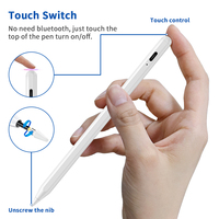 Universal Stylus Pen para Android Samsung S Pen Laptop Tablet Pencil para Apple Ipad Touch Screen Active Stylus