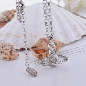 Collar y Pulsera Pequeños de Circonita Cúbica Clásica Empress Dowager, Cadena de Lana Bohemia Elegante, Aleación de Alta Moda Estilo Punk - Product Image 1