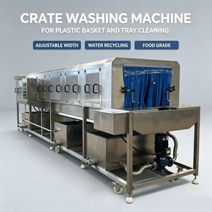 <span class=keywords><strong>Machine</strong></span> de nettoyage de <span class=keywords><strong>bacs</strong></span> industriels avec recyclage d'eau économe en énergie pour l'utilisation en entrepôt logistique - Product Image 3