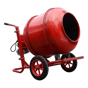 Factory Direct Sales Small Construction Home Concrete Mixer Feed Cement Mortar Sand and Gravel Commercial Mixer