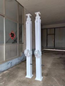 20ft 20lbs Load <span class=keywords><strong>Construction</strong></span> Kamera anhänger Verwenden Sie einen zuverlässigen Teleskop mast. Heben Sie den Solid Square <span class=keywords><strong>Pole</strong></span> für die PTZ-Kamera manuell an - Product Image 5