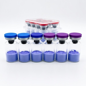 Péptido de Cobre GHK-Cu al 99%+ 50mg/100mg AHKCU GHKCU Polvo Liofilizado CAS 89030-95-5 Materias Primas Cosméticas GHK-Cu - Product Image 1