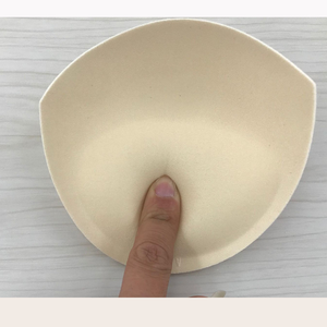 低MOQスポンジスポーツブラパッド挿入サプライヤープッシュアップカップ水着用ブラパッド卸売 - Product Image 3