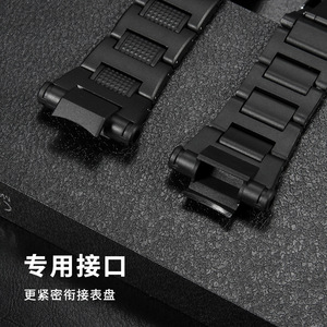 Cinturino sostitutivo per orologio Casio <span class=keywords><strong>G</strong></span>-<span class=keywords><strong>Shock</strong></span>, serie Kongbao GW-A1100 GW4000 GA1000, bracciale in plastica e acciaio - Product Image 2