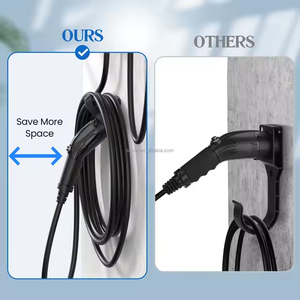 Nouveau support de chargeur et de câble GB/T EV support mural EVSE support de pistolet de câble de charge pour la plupart des modèles standard européens X - Product Image 4